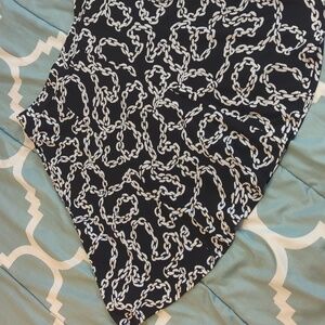 Vintage Goth chain chainmail skirt with shorts